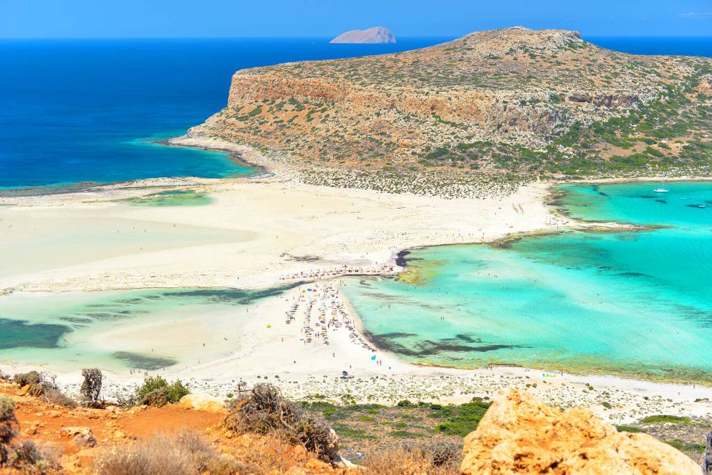 Balos Lagoon is a top destination among the Chania Tours!