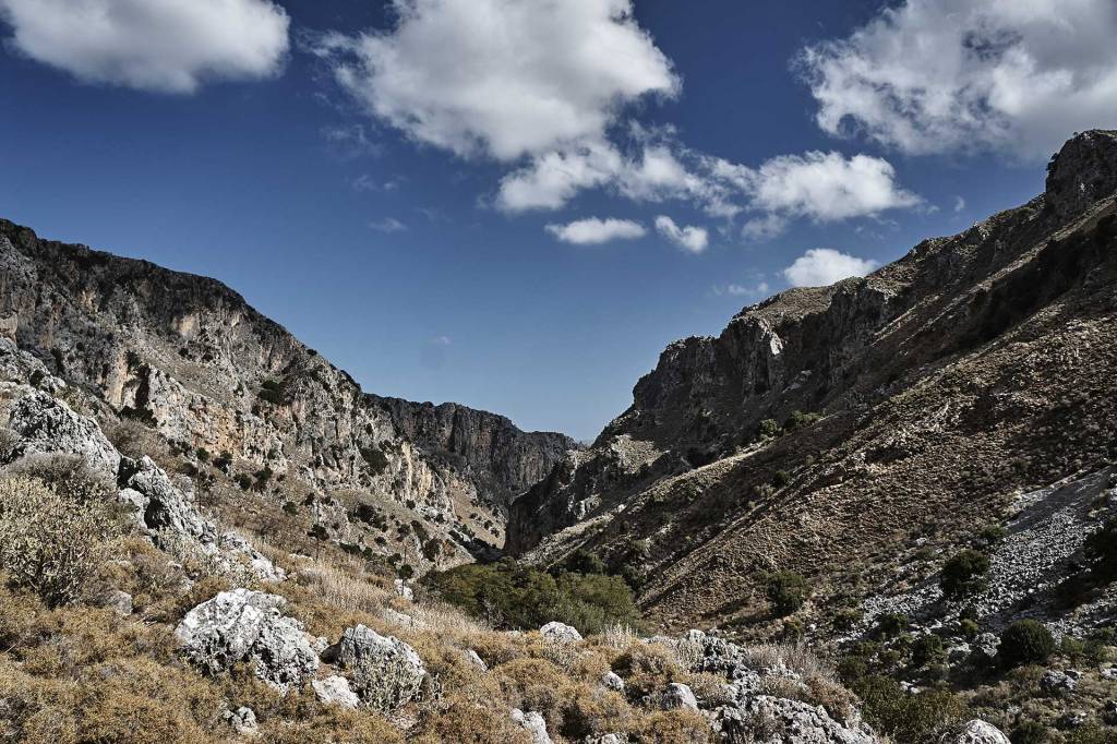 Mountain views from Deliana (Mesavlia) Gorge.