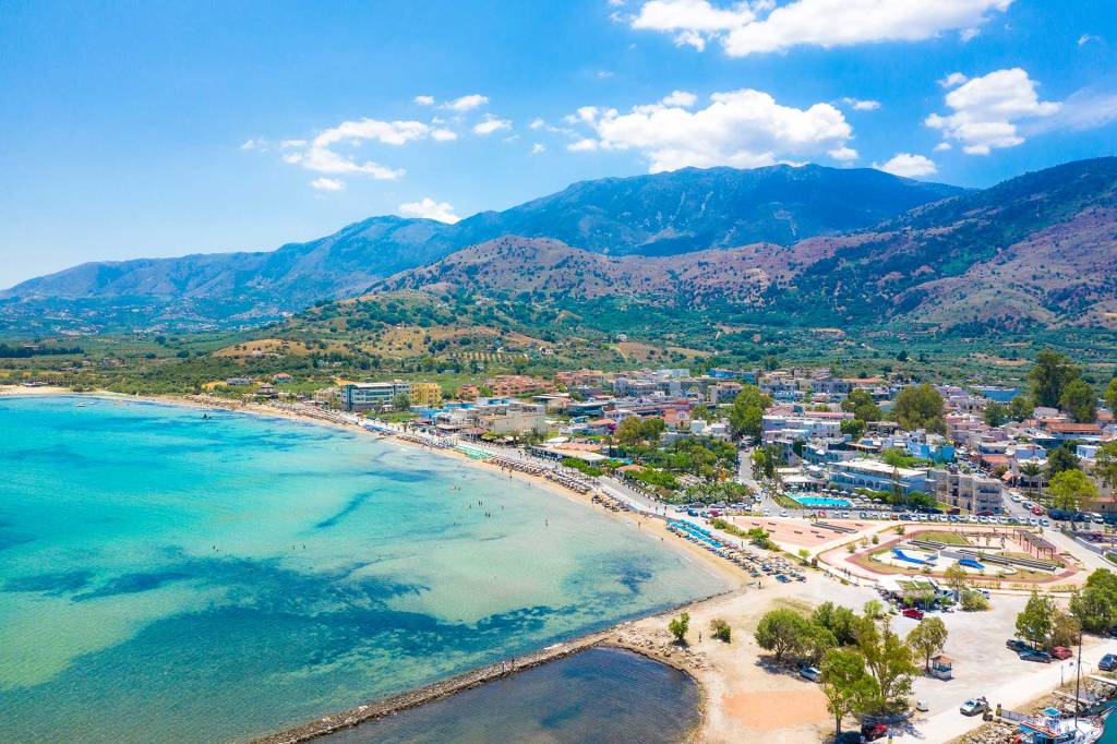 Luxury seaside hotels next to Georgioupolis Beach.