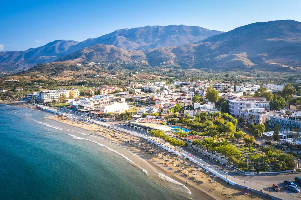 All-inclusive, seaside hotels in Georgioupolis.
