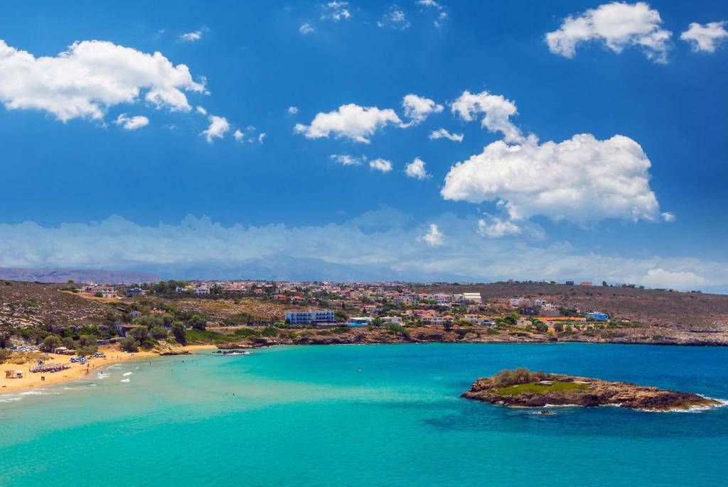 An islet in Kalathas Beach.