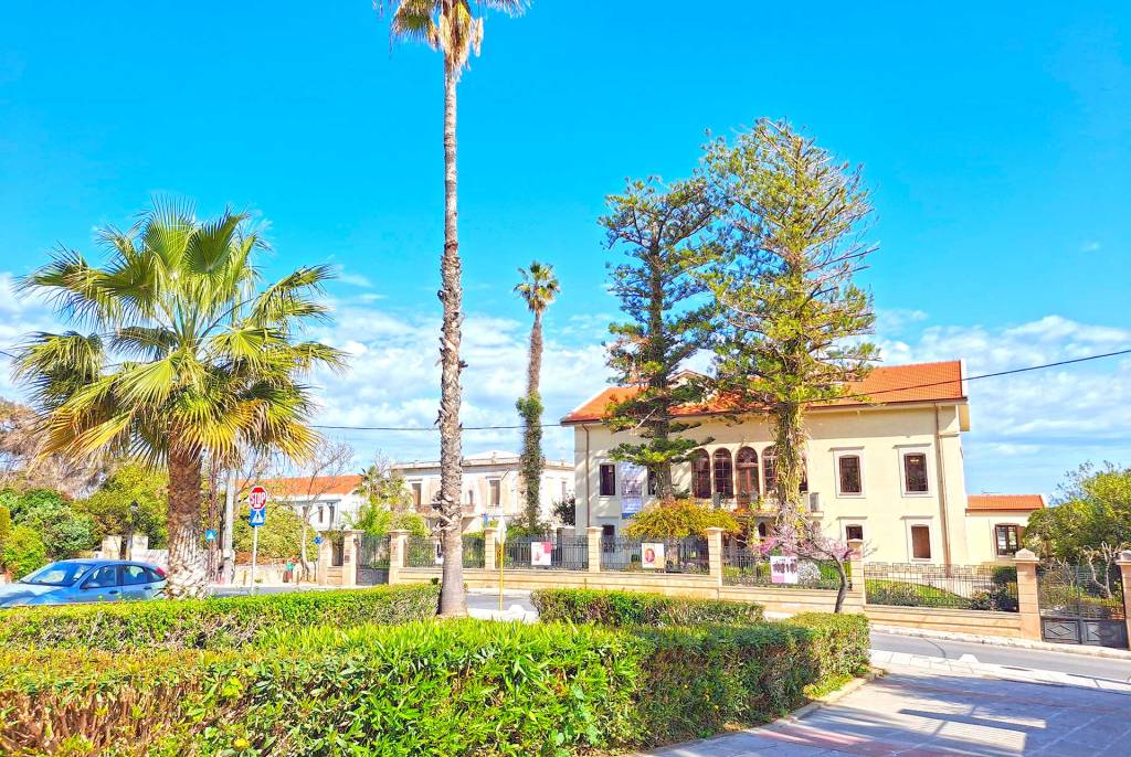Exterior view of the Residence Museum Venizelos in Chania.