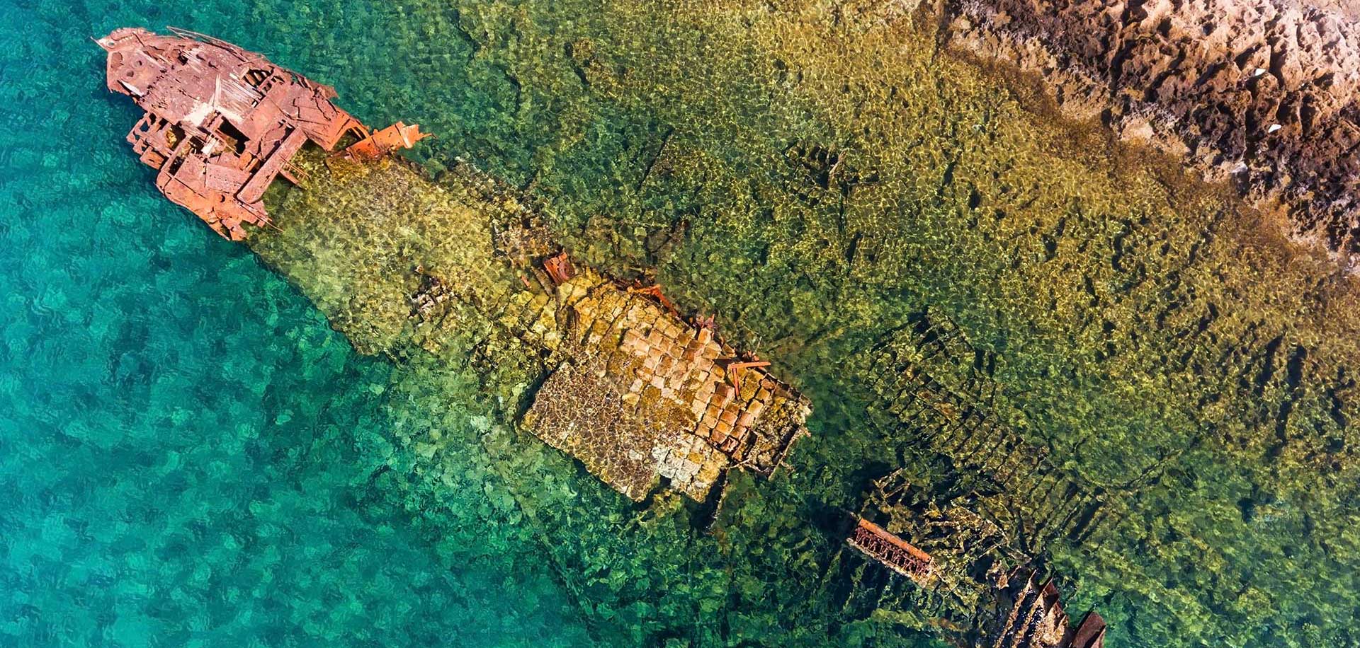 Gramvousa Shipwreck