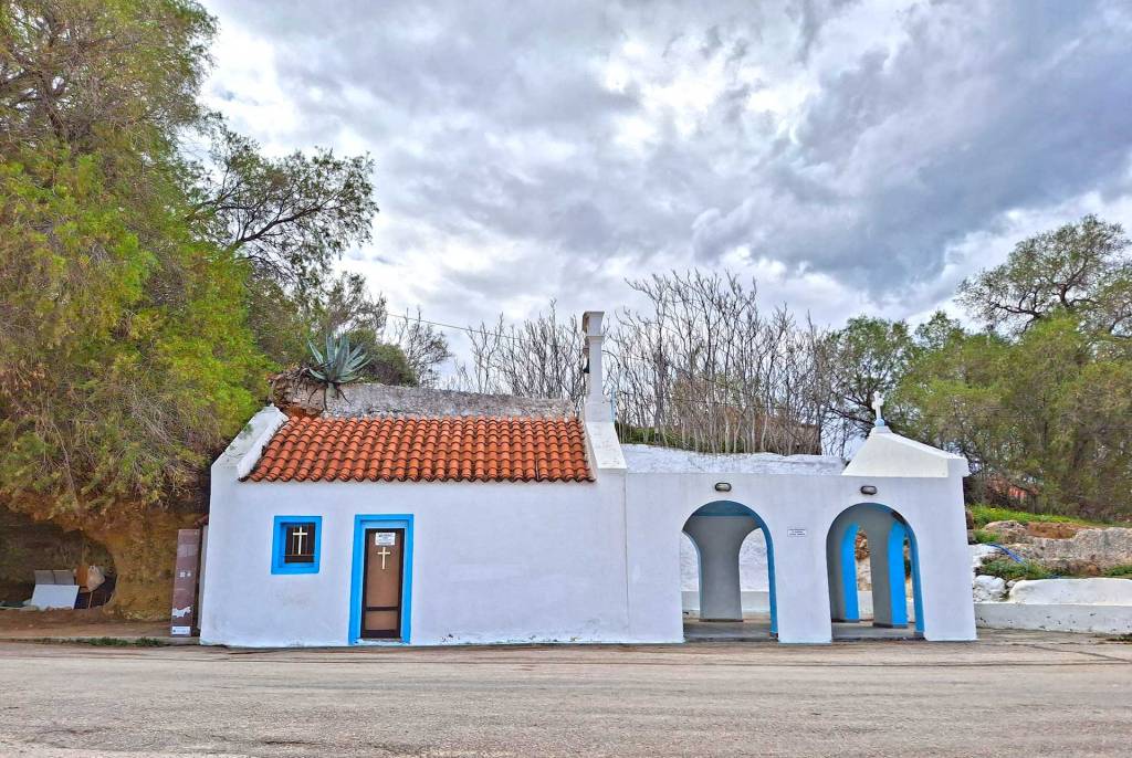 The church of Agia Kyriaki in Halepa.