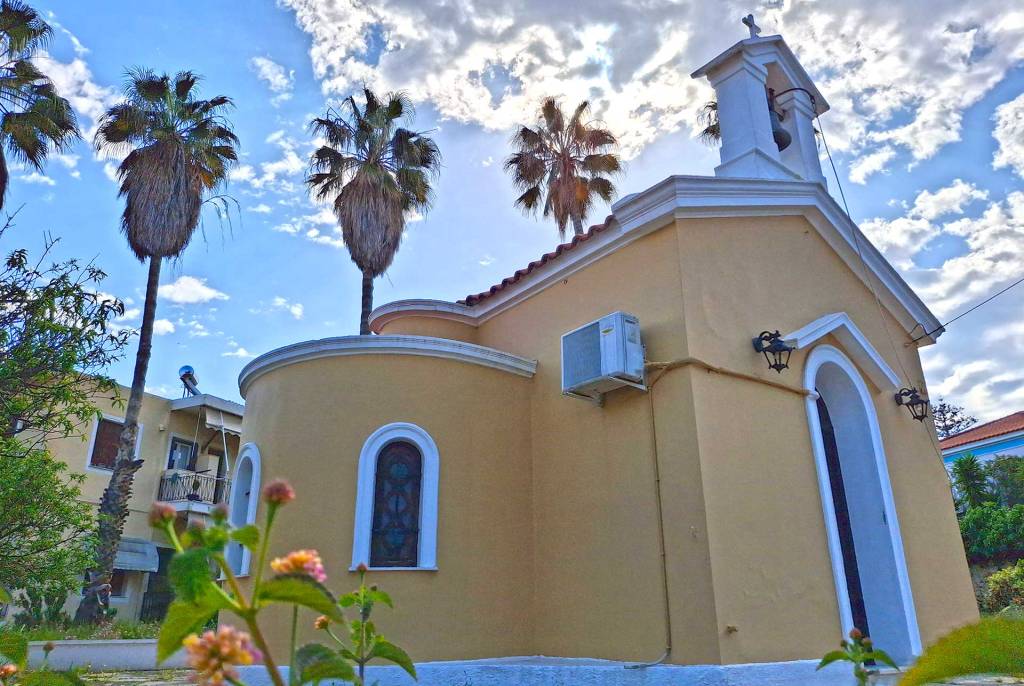 A small church in Halepa.