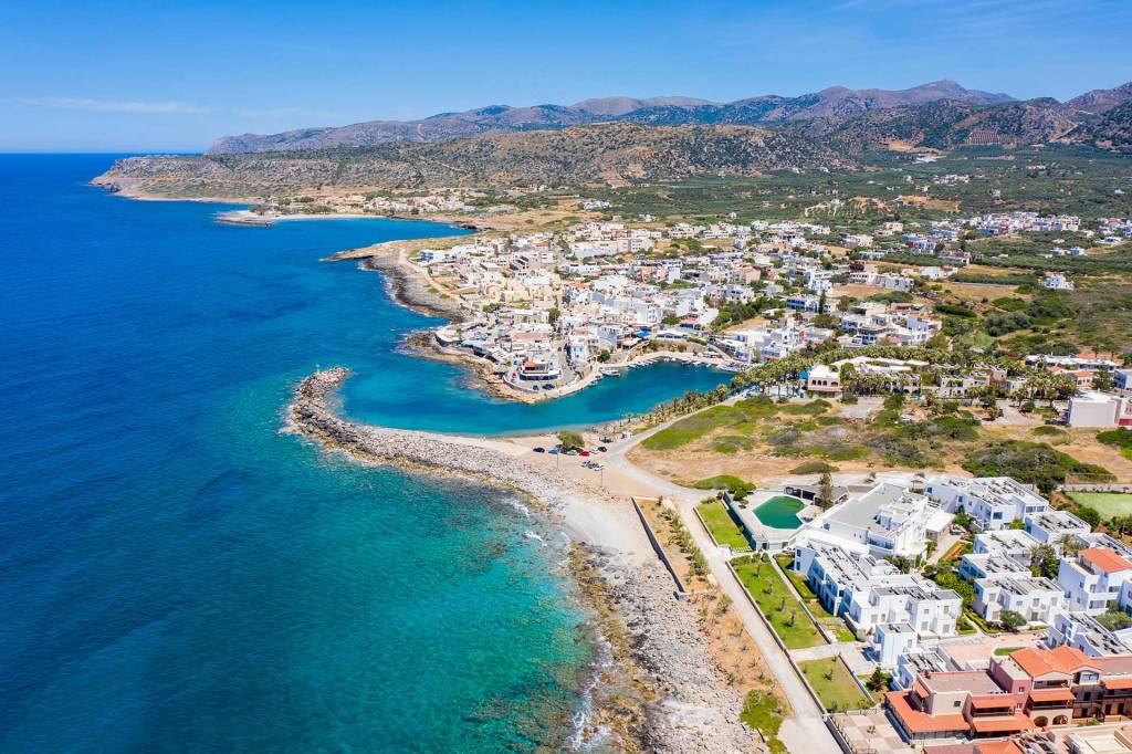 The seaside Sisi Village in Lasithi.