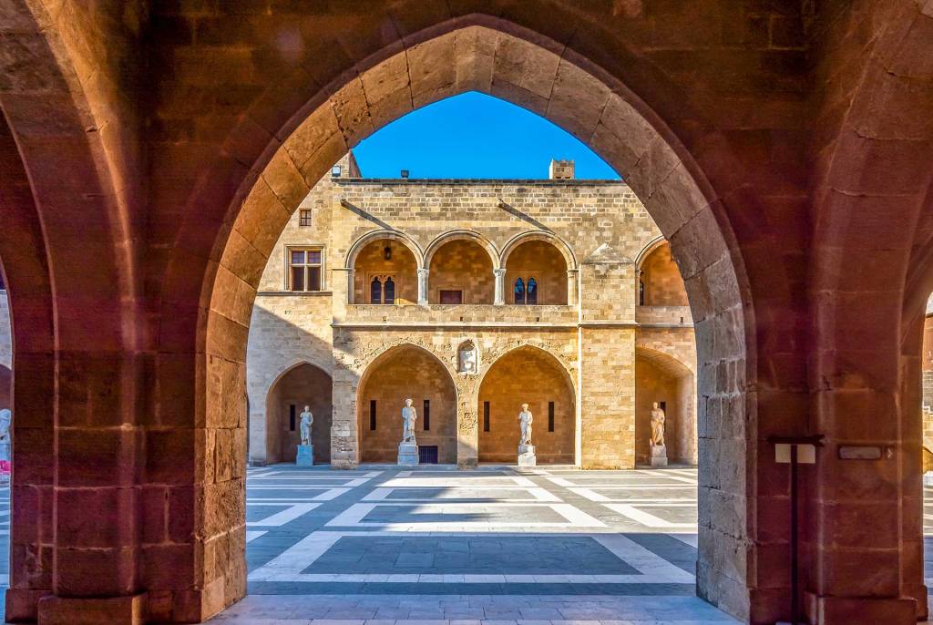 The Palace of Grand Master of Knights in Rhodes.