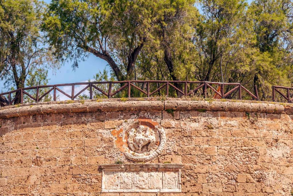 The Lion of Saint Mark in the Sabbionara Rampart.