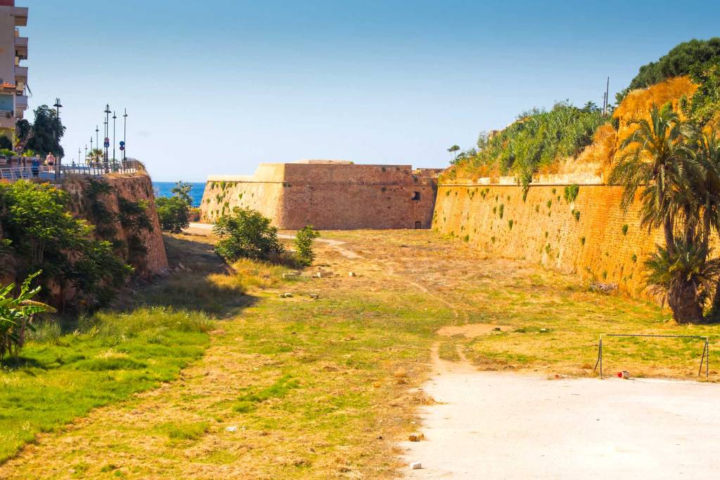 A big area next to San Salvatore Bastion in Chania.