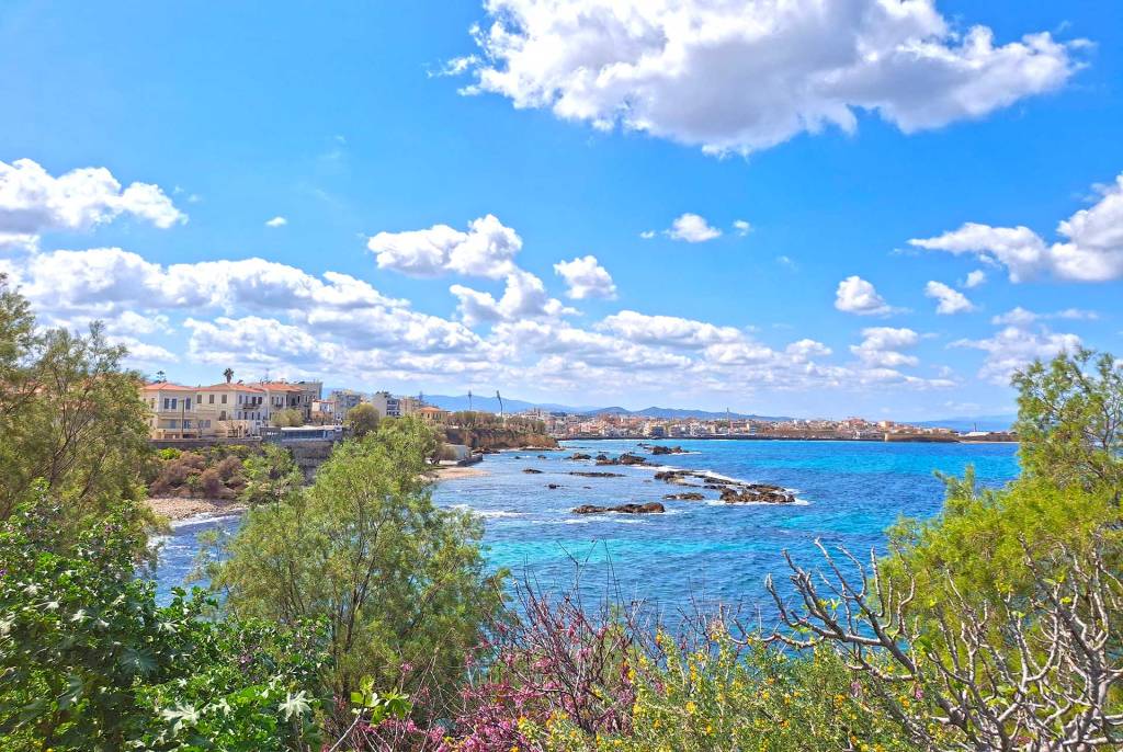Amazing sea and Chania city view from Tabakaria.