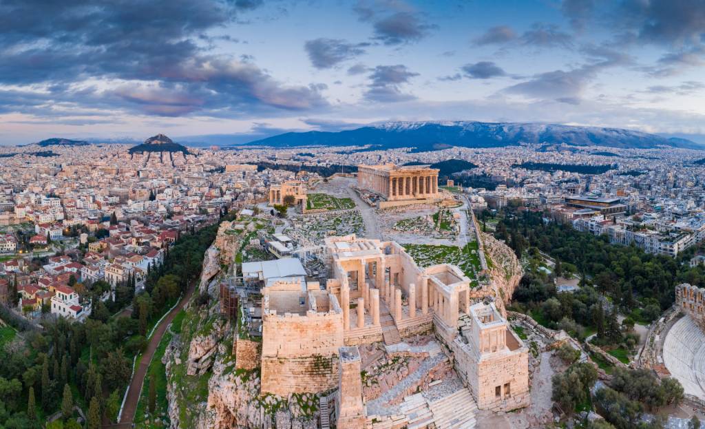 Athens Center View.