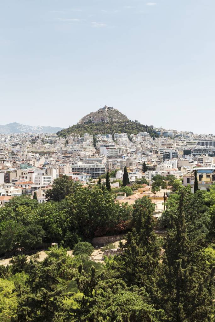 Athens Mount Lycabettus.