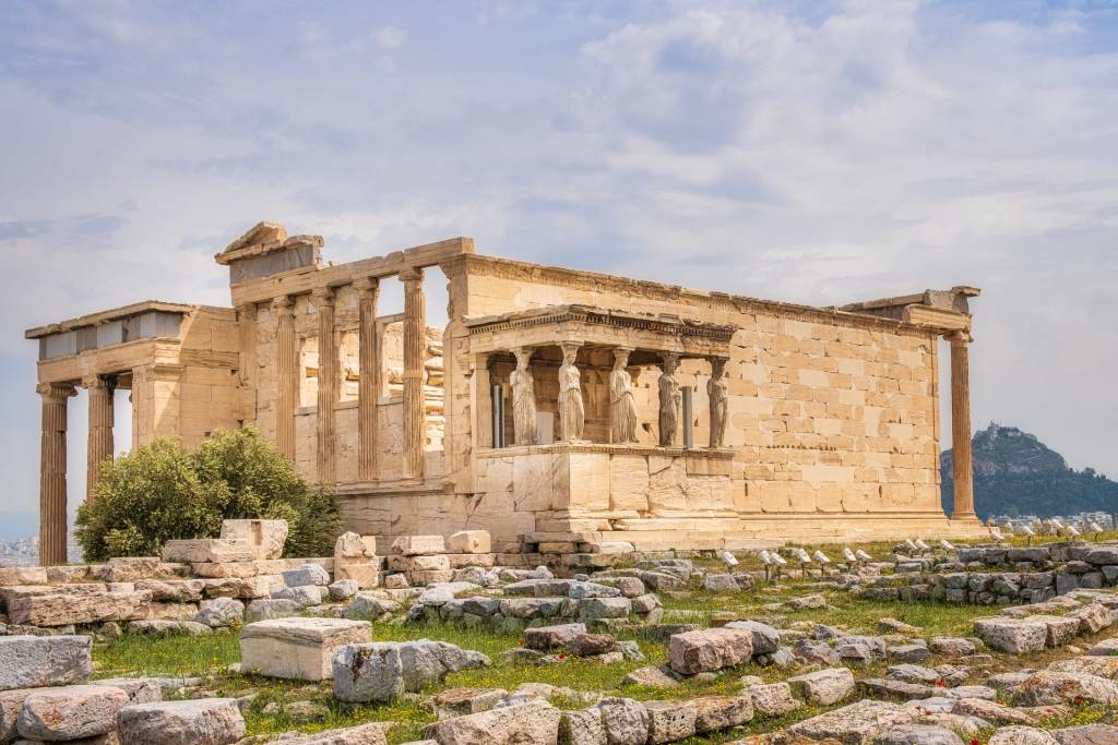 Athens Acropolis Ruins.