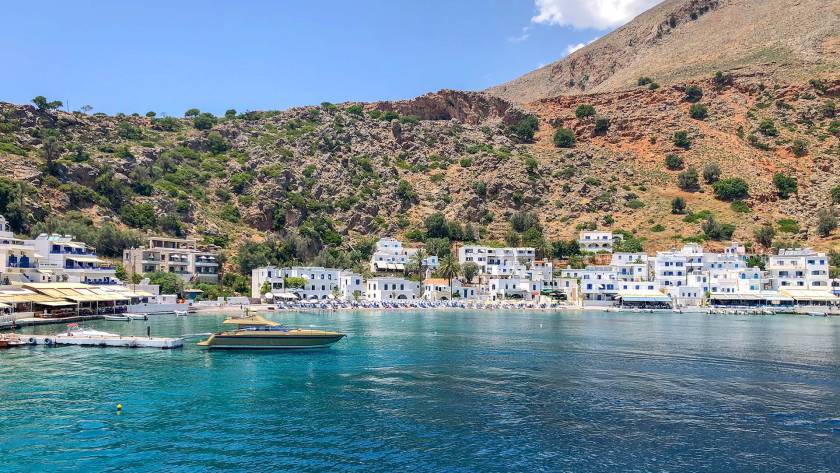 Loutro is among the top villages to visit in Chania in summer.