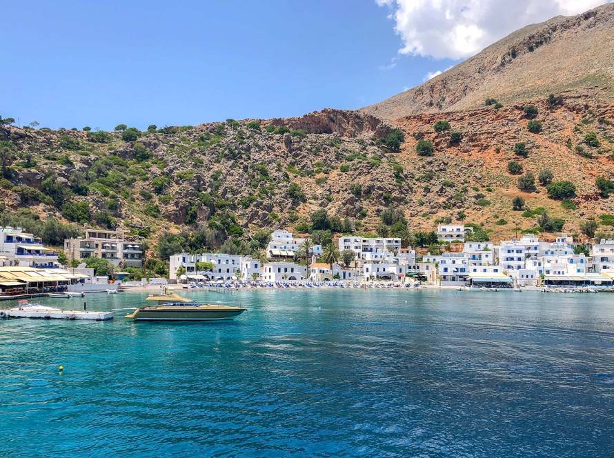 Loutro is among the top villages to visit in Chania in summer.