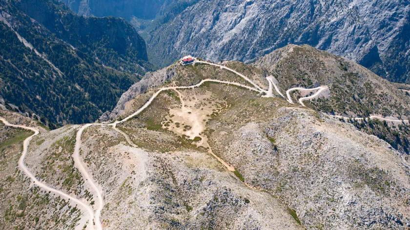 Visiting Omalos is one of the 6 Reasons to Visit the White Mountains in Chania in October.