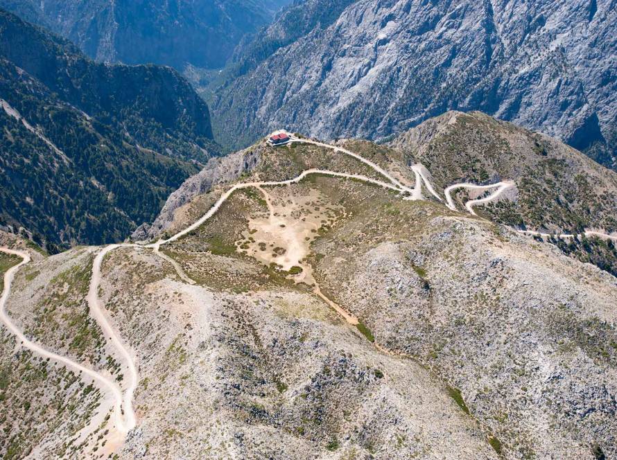 Visiting Omalos is one of the 6 Reasons to Visit the White Mountains in Chania in October.