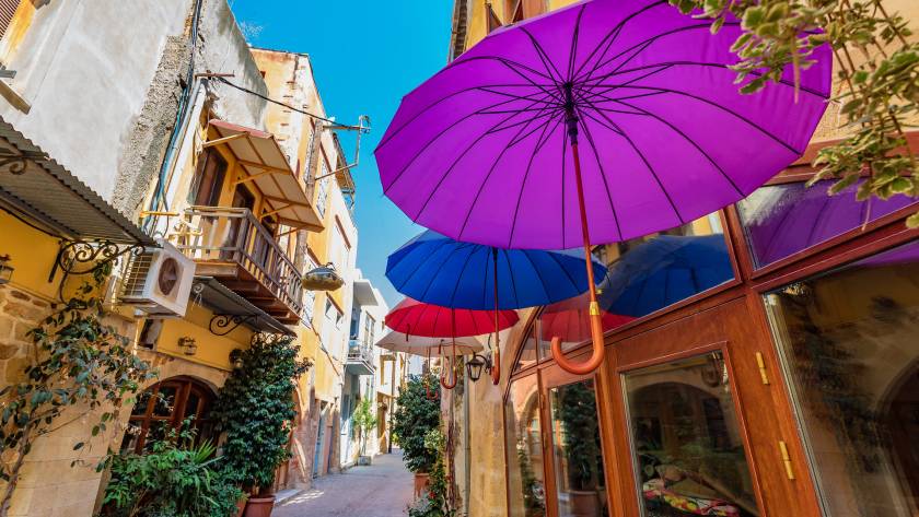 Things to Do in Chania on a Rainy Day: Visiting the Old Town.