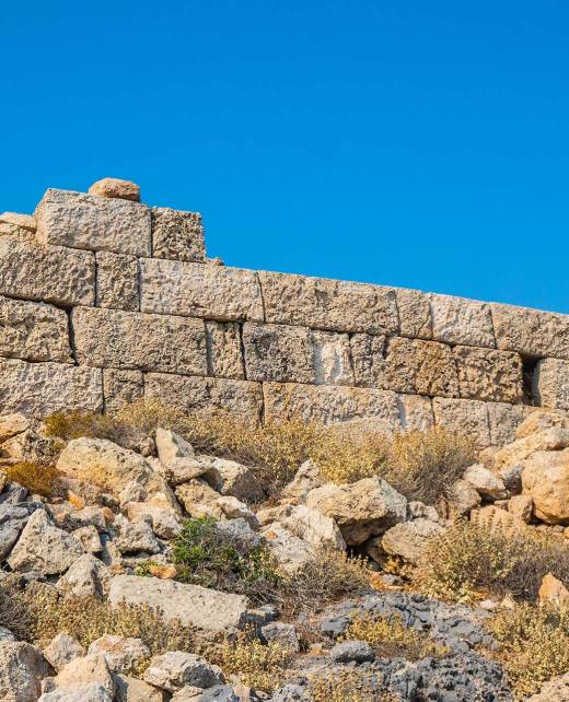 Ruins on Antikythera Island.