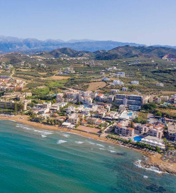 Seaside hotels in Kato Stalos Beach.