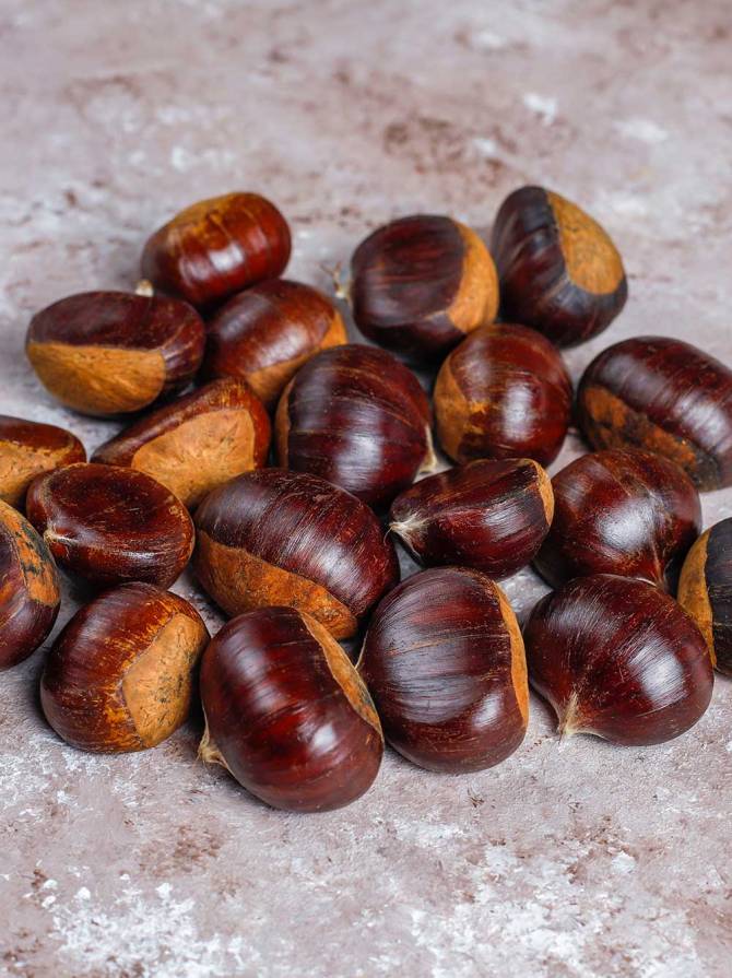 Chestnuts in Sebronas.