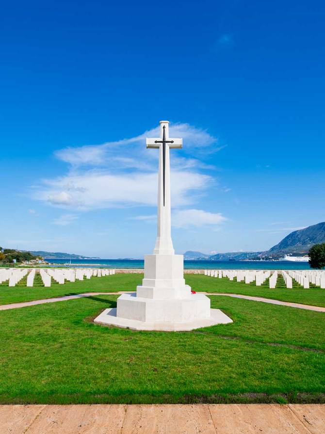 The Souda Bay War Cemetery.