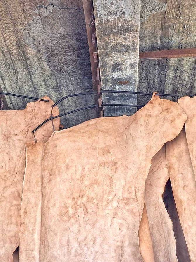Leather in Tabakaria.